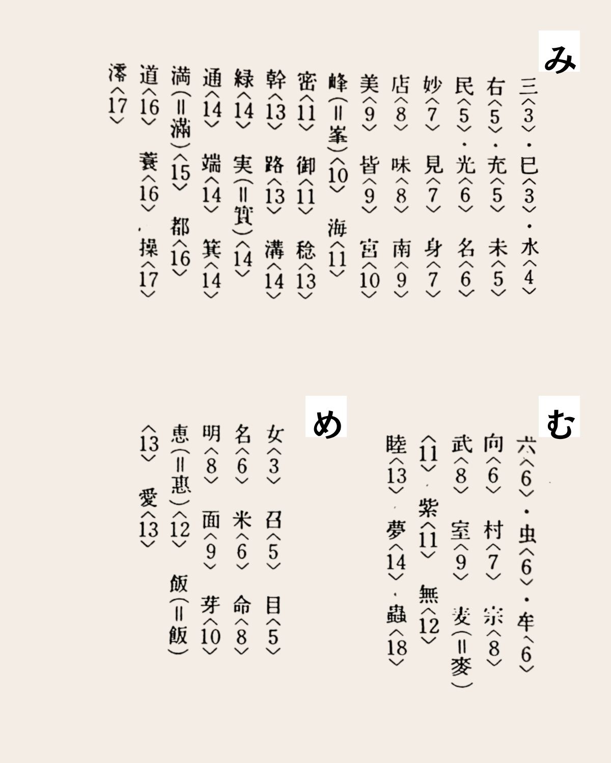 ま行